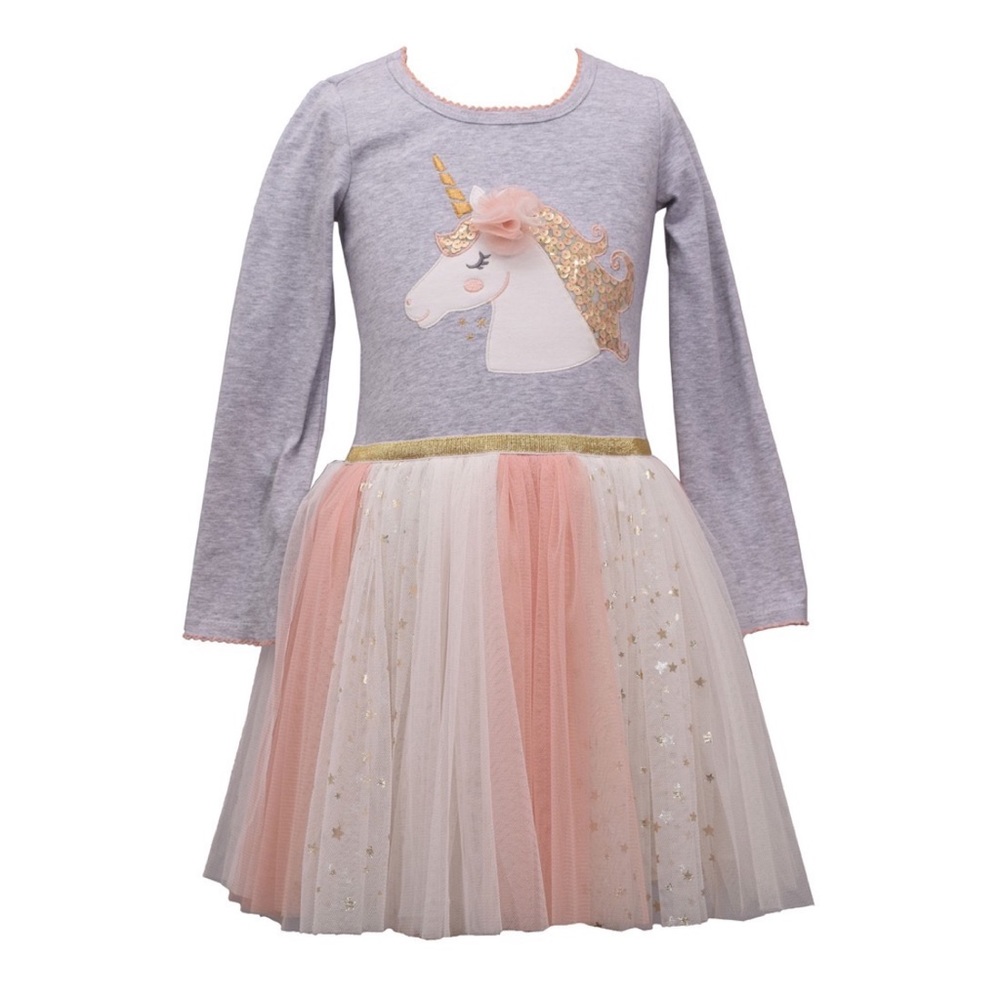 Girls Beautiful Unicorn Tutu Dress 2T 3T 4T New